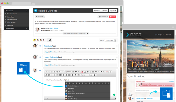 intranet managers flexible benefits