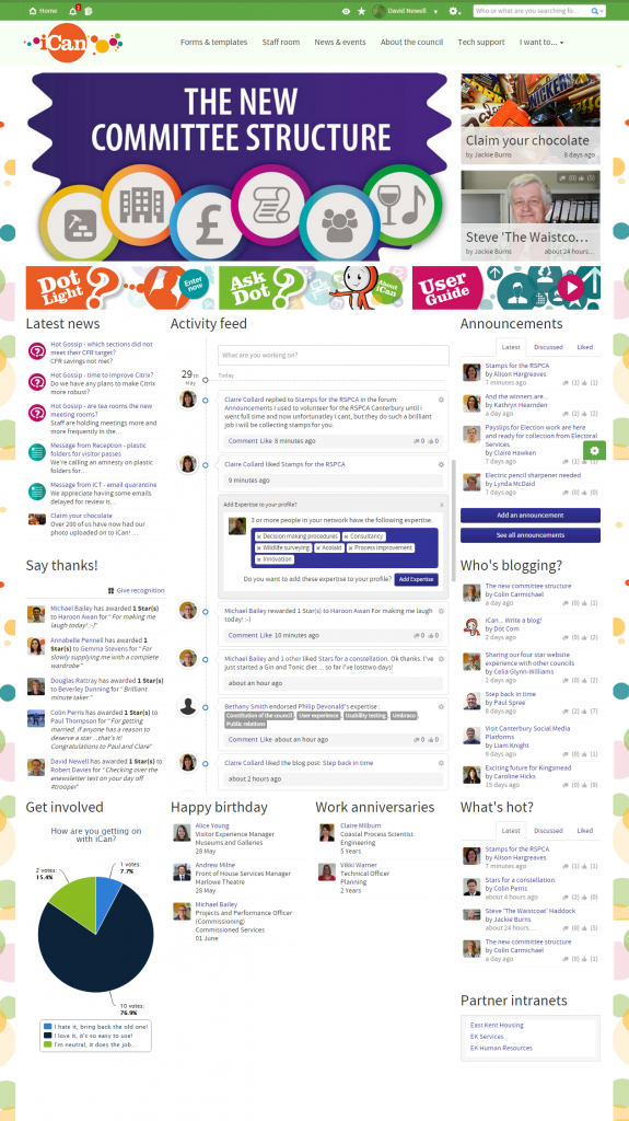 Intranet Ideas from 2015 Intranet Award Winners Canterbury 2
