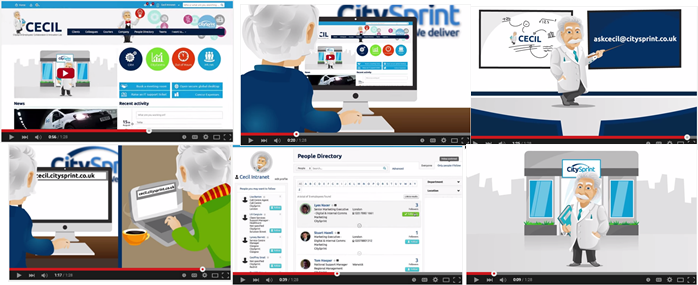 CitySprint's Employees' Collaboration & Innovation Lab_Cecil go live