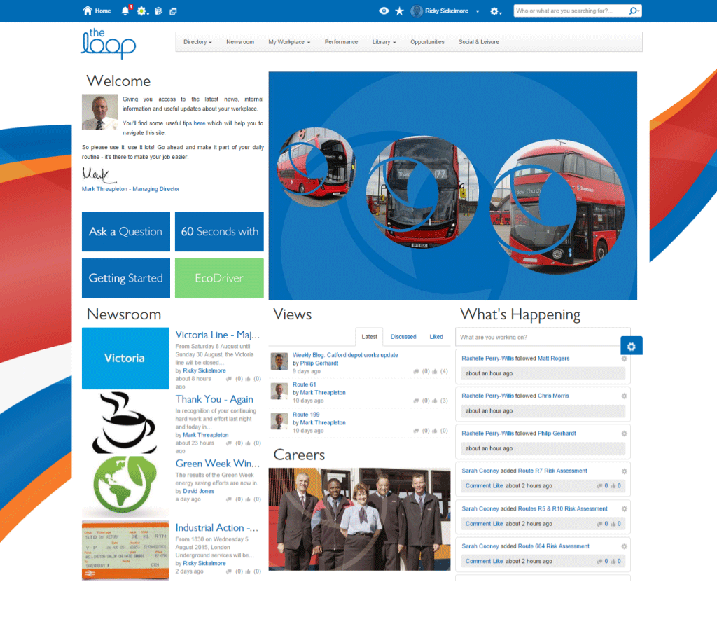 Intranet Ideas from 2015 Intranet Award Winners Stagecoach
