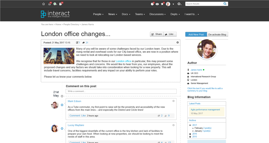 employee advocacy blog