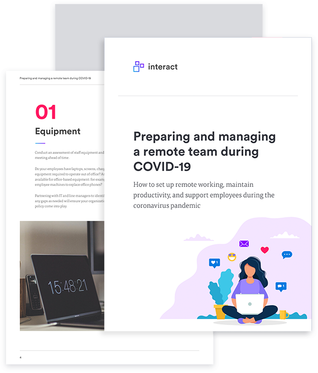 Preparing and managing a remote team during COVID-19