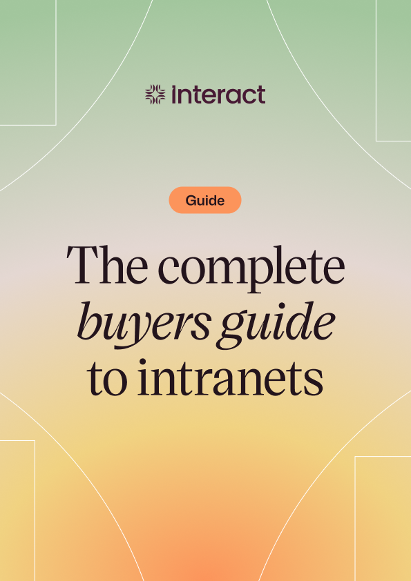 The complete buyer’s guide to intranets