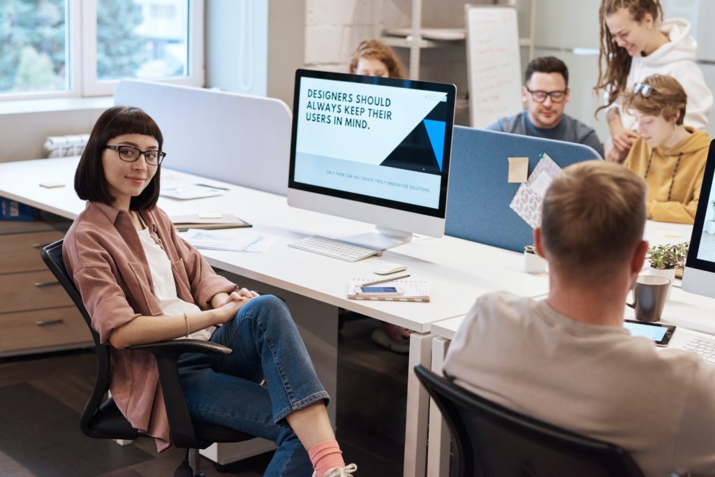designer in office