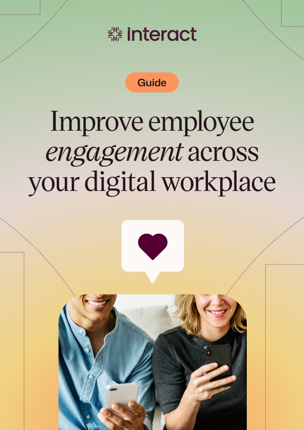 Improve employee engagement across your digital workplace