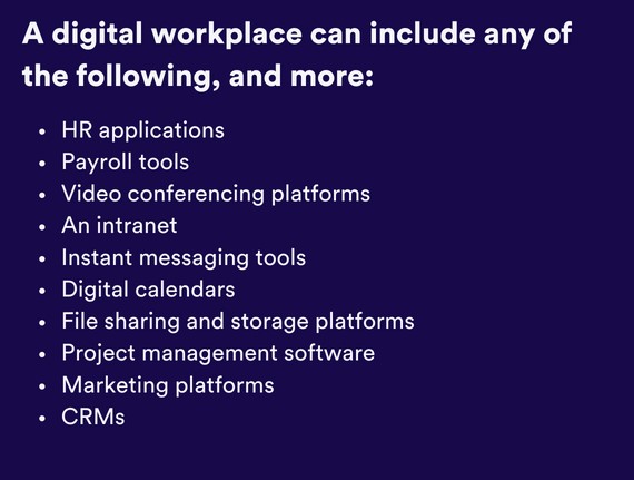 (common digital workplace tools and technology)