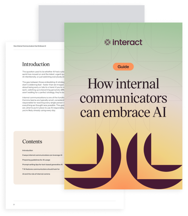 Want even more tips for using AI in internal comms?