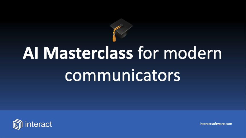 Thumbnail for AI Masterclass for Modern Communicators